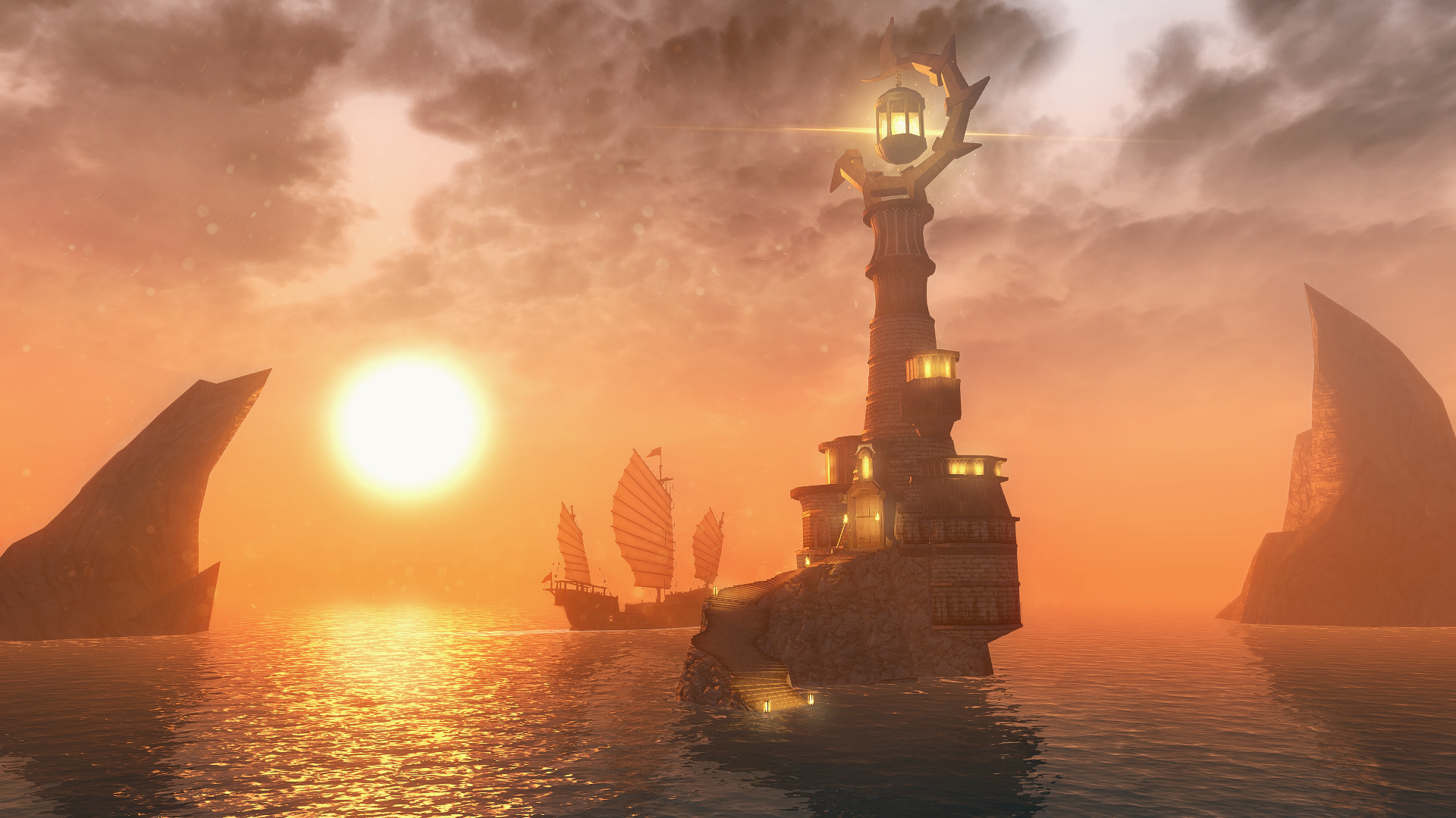 Unholy Wars lighthouse screenshot