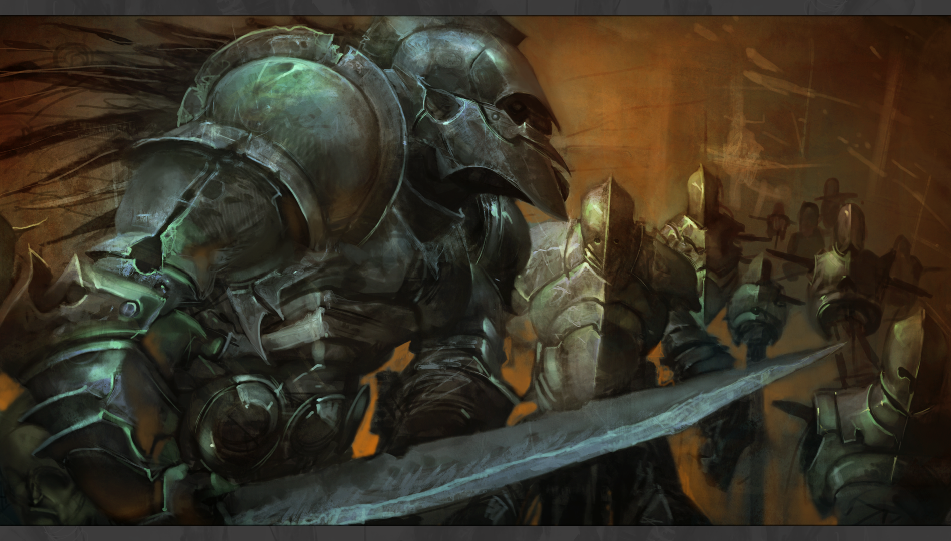 Unholy Wars concept art - ork 2